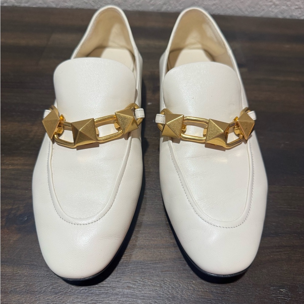 Valentino Garavani Roman Stud leather loafers
